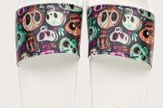 New Skull Pattern Single Band Slides
