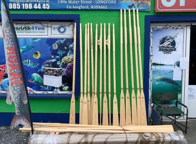 Wooden Boat Oars