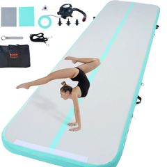 4 m Air Track Inflatable Training Tumbling Gymnastics Gym Mat with Pump