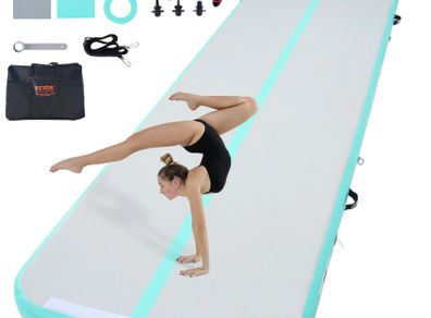 4 m Air Track Inflatable Training Tumbling Gymnastics Gym Mat with Pump