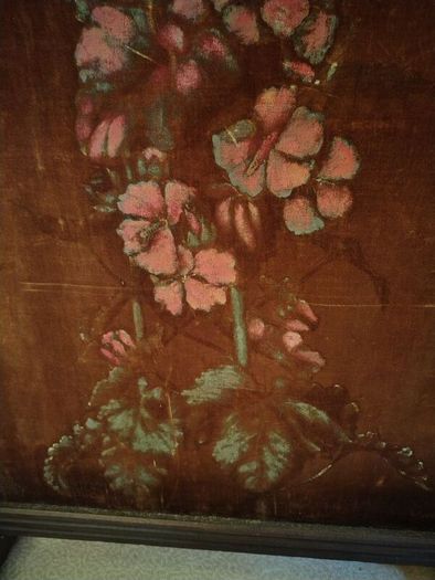 Antique Fire Screen
