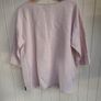 Mary Grant pink linen top Image 6