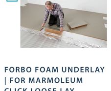 underlay for flooring