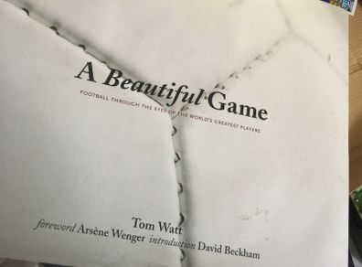 stunning sports book -a beautiful game
