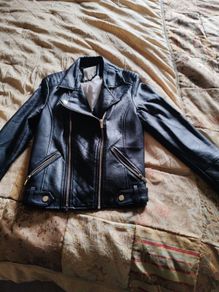 lady leather jacket