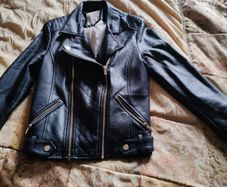lady leather jacket