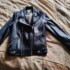 lady leather jacket
