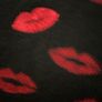 Savida Black Red Lips jumper Size Small Image 2