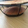 Solid Wood Round Coffee Table Image 3