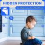 Cupboard Locks for Children- Pack of 20 Magnetic, Child Safety Lock Latches with 3 Keys for Kitchen Cupboards and Drawers - Baby Safety Products Image 6