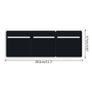 New Black Windscreen Tax, Insurance, NCT Disc Holder for Cars Vans Taxi Image 3