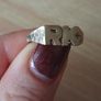 9ct gold ring size M Image 2