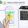 Liquid Silicone Case For Apple iPhone 8 Plus / 7 Plus Luxury Thin Phone Cover Yellow Image 4