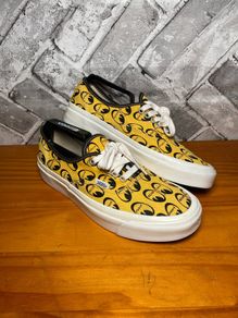 Vans OTW MoonEyes MoonEquipped Authentic 44 DX Anaheim Factory Yellow/Black UK6 EUR39