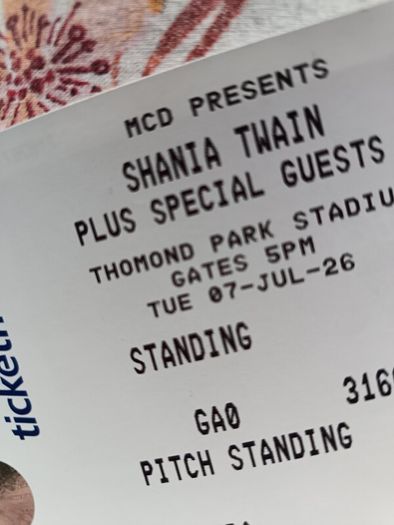 Shania Twain Tickets