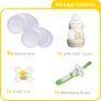 MAM Newborn Baby Bundle, Full of Newborn Baby Gifts & Hospital Bag Essentials, Including MAM Baby Bottle, Baby Soother, Teething Massaging Brush and Breast Pads Image 2