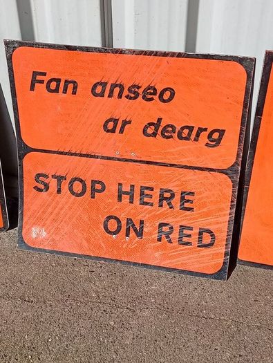 Old Road Signs
