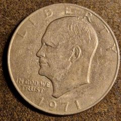 1971 Eisenhower Dollar