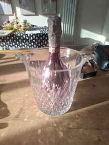 crystal Champagne holder