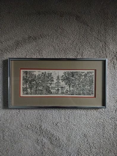 Vintage artwork and frames