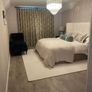 Custom Emerald Green Velvet Chaise  1650 Image 3