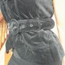Black short sleeve dressy jacket, size 10 Image 6