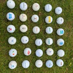 logo golf balls