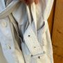 Zara Women's beige neutral long midi maxi Trench Coat belt / Size S oversized Image 4