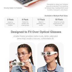 Solar eclipse glasses