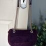 Beautiful purple and silver bag for sale Image 2