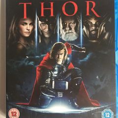 Thor (Marvel) Kenneth Branagh Film [2011] Chris Hemsworth, Natalie Portman, Rene Russo, Tom Hiddleson & Anthony Hopkins [Blu-ray Movie]