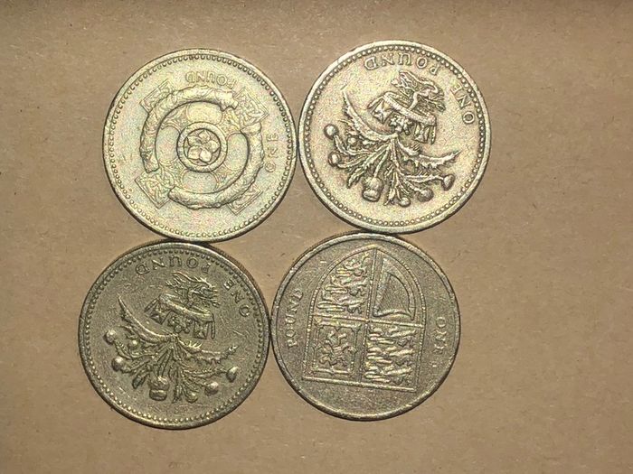 British pounds x 4