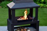 Belmont Log Burner with Log Storage Tray. (Brand New)