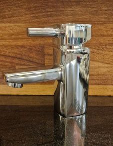 Quartz Chrome Basin Mixer