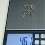 Antique Sterling Silver Celtic Cross Necklace 47cm Image 5
