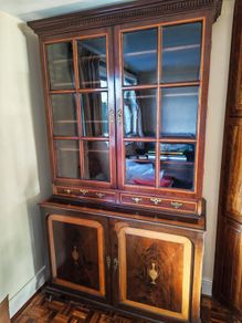 Large Mahogany Bookcase