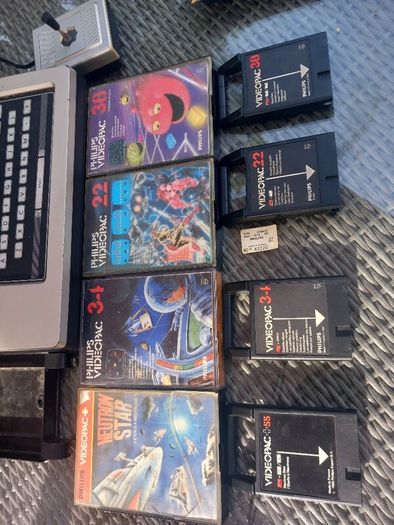 Philips G7000 vintage late 70s console, games, D18