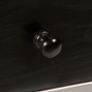 TV Cabinet Solid Mango Wood and Steel 120x30x45 cm Image 2