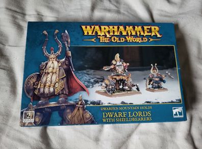 Games Workshop Warhammer The Old World Dwarf Lords and Shieldbearers  Dwarfen Mountain Holds