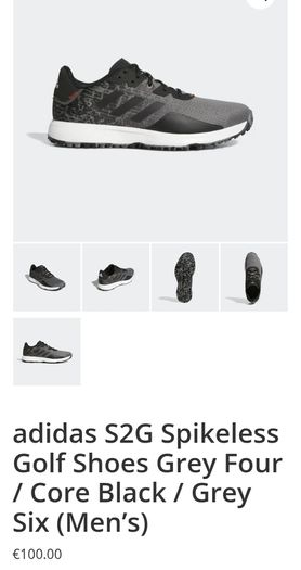 New Adidas Men's Golf Shoes