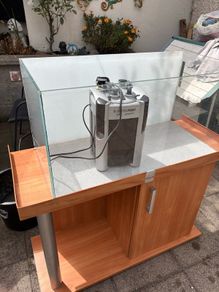 fish tank and stand