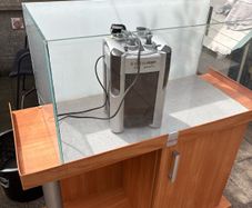 fish tank and stand