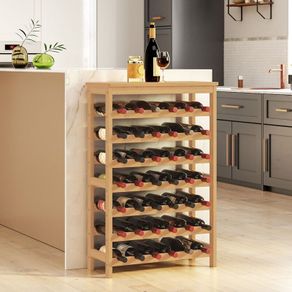 Wine Rack Bottle rack  42 Bottles High quality  Bamboo