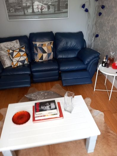 leather sofa