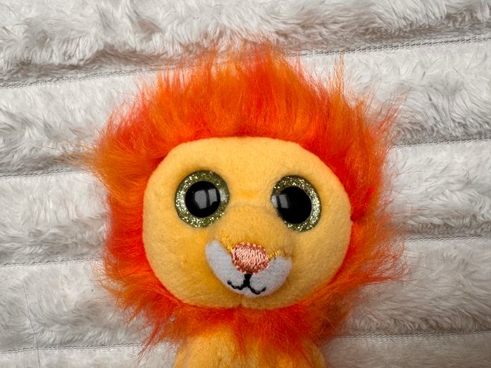 Bushy Teenie Beanie Boos Lion McDonalds 2017 approx. 8 cm. Used Please see photos