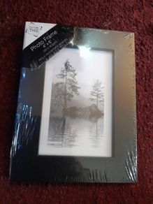 Photo frames with glass