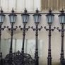 Set of 12 cast iron avenue lamps Image 2