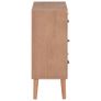 Sideboard with 5 Drawers Brown 60x30x78 cm MDF Image 8