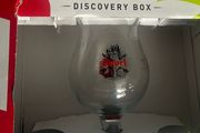Duvel half pint Belgian beer glass