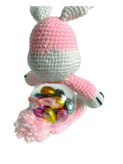 Handmade Crochet Easter Bunny Kids Gift Personalised Easter Bunny Toy